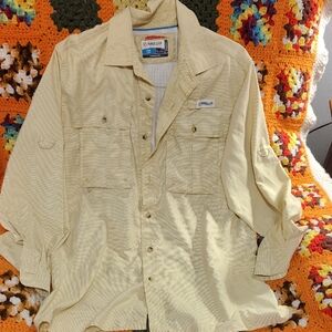 Columbia Men's Yellow Shirt